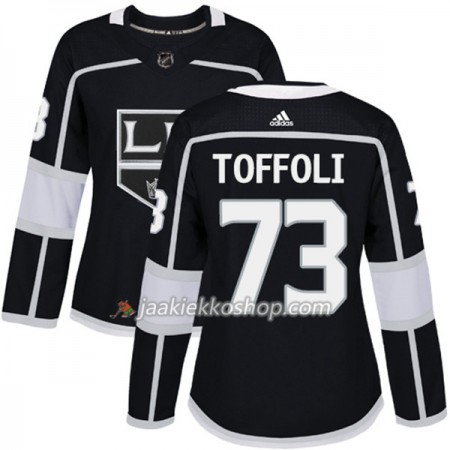 Nainen NHL Los Angeles Kings Pelipaita Tyler Toffoli 73 Adidas 2017-2018 Musta Authentic